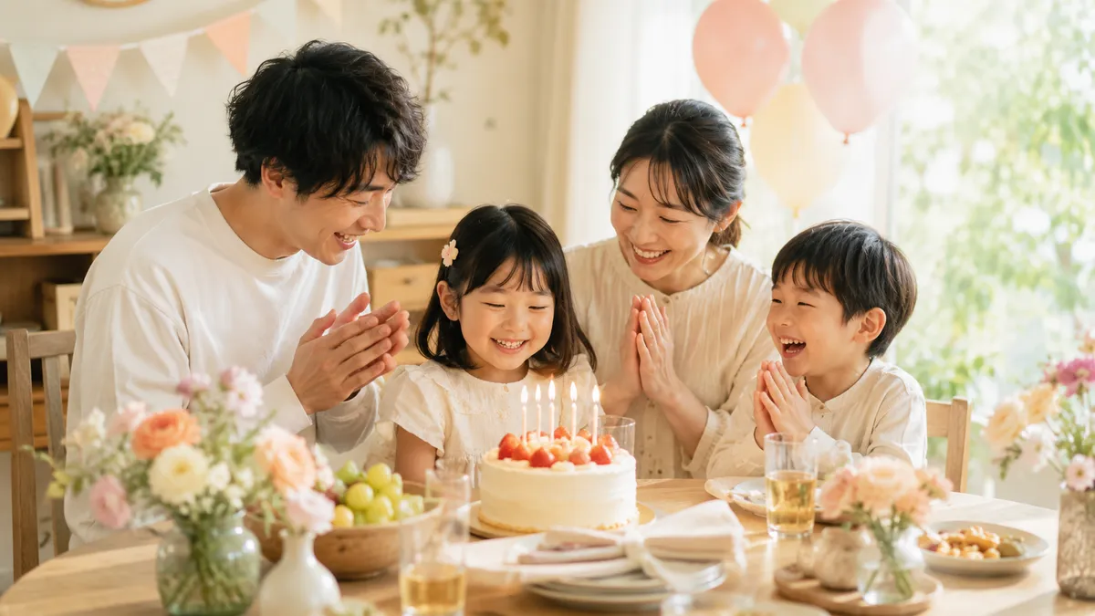 誕生日のイメージ