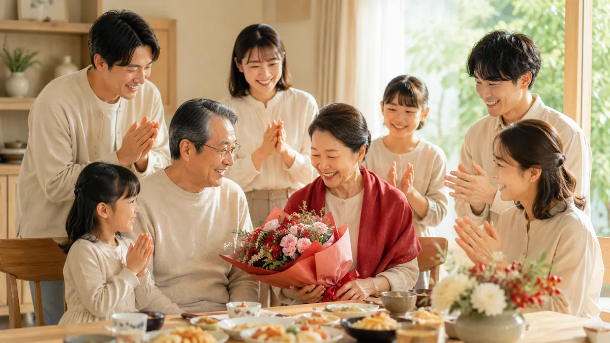還暦・長寿祝いのイメージ